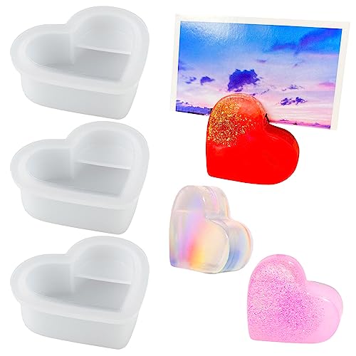 3 Stück Epoxidharz Formen Herz Klein Silikonform Herz Ornamente Herzform Gießform Herz Epoxidharz Visitenkartenhalter Silikonform Liebe Gießen Harzform für DIY Basteln Haus Dekoration 3 Stück Epoxidharz Formen Herz Klein Silikonform Herz Ornamente Herzform Gießform Herz Epoxidharz Visitenkartenhalter Silikonform Liebe Gießen Harzform für DIY Basteln Haus Dekoration von Tuxuzal