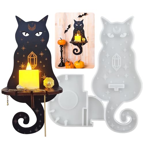 Kerzenhalter Silikonform Halloween Katzen Kerzenhalter Silikonform für Kerzen Gießform Halloween Dekoration Wand Kerzenhalter Hängend Ornamente Kerzenständer Silikon Gießform Beton für Teelichthalter Kerzenhalter Silikonform Halloween Katzen Kerzenhalter Silikonform für Kerzen Gießform Halloween Dekoration Wand Kerzenhalter Hängend Ornamente Kerzenständer Silikon Gießform Beton für Teelichthalter von Tuxuzal