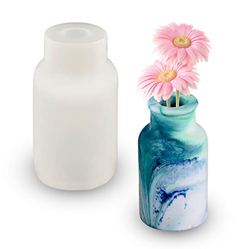Vase Epoxidharz Silikonform DIY Vases Resin Formen, Epoxidharz Silikon Vase Formen zur Herstellung von Stifthaltern, Vasen, Kristallflaschen, Aufbewahrungsflaschen und dekorativen Ornamenten Vase Epoxidharz Silikonform DIY Vases Resin Formen, Epoxidharz Silikon Vase Formen zur Herstellung von Stifthaltern, Vasen, Kristallflaschen, Aufbewahrungsflaschen und dekorativen Ornamenten von Tuxuzal