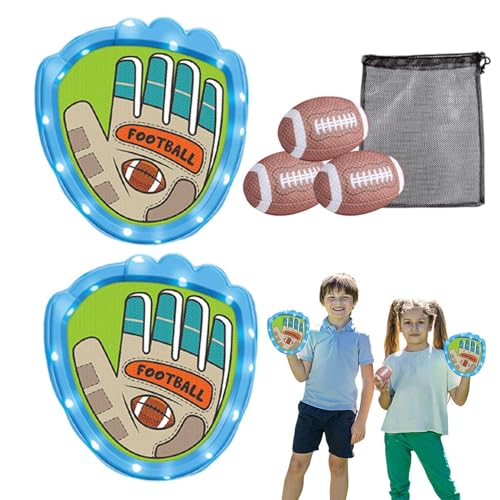Tuxxjzm Ballspiel werfen und fangen, Sportspielset werfen und fangen | Baseball-Trainings-Wurfspiel | Strandwurfspiel für Karneval im Freien, Familientreffen, Geburtstagsfeiern, Campingausflüge Tuxxjzm Ballspiel werfen und fangen, Sportspielset werfen und fangen | Baseball-Trainings-Wurfspiel | Strandwurfspiel für Karneval im Freien, Familientreffen, Geburtstagsfeiern, Campingausflüge von Tuxxjzm