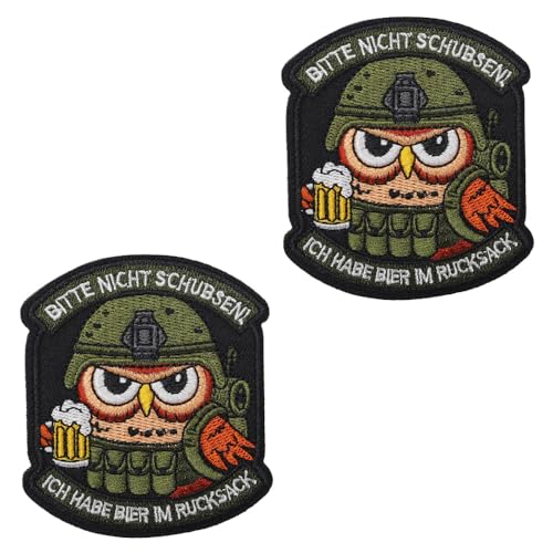 2 Stück Bitte Nicht Schubsen! Ich Habe Bier Im Rucksack Stickerei Abzeichen Patch Haken & Schleife Nylon Taktische Patch Aufikation Lustig Kostüm Zubehör für Jacke Weste Kleidung Hut Rucksäcke Jean 2 Stück Bitte Nicht Schubsen! Ich Habe Bier Im Rucksack Stickerei Abzeichen Patch Haken & Schleife Nylon Taktische Patch Aufikation Lustig Kostüm Zubehör für Jacke Weste Kleidung Hut Rucksäcke Jean von Tuyatezhi