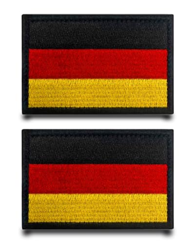 2 Stück Germany Flagge Patch Abnehmbare Aufnäher mit Stickerei Lustige Patch Applikation für Rucksäcke Draussen Jacke Weste Hundegeschirr Kleidung Taschen Jeans Baseballkappe 2 Stück Germany Flagge Patch Abnehmbare Aufnäher mit Stickerei Lustige Patch Applikation für Rucksäcke Draussen Jacke Weste Hundegeschirr Kleidung Taschen Jeans Baseballkappe von Tuyatezhi