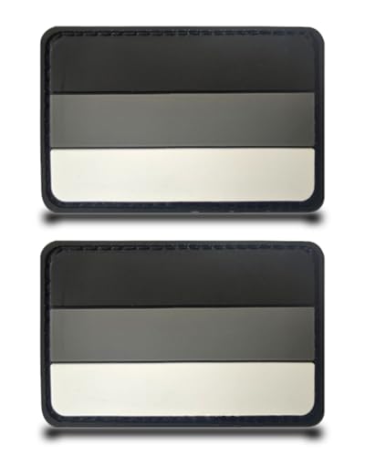2 Stück Grau Deutschland PVC Lustige Patch Abnehmbare Aufnäher mit Nylon 3D Taktische Flagge Patch Applikation für Baseballkappe Taschen Jacke Rucksäcke Draussen Weste Kleidung 2 Stück Grau Deutschland PVC Lustige Patch Abnehmbare Aufnäher mit Nylon 3D Taktische Flagge Patch Applikation für Baseballkappe Taschen Jacke Rucksäcke Draussen Weste Kleidung von Tuyatezhi