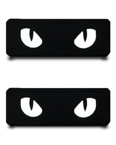 2 Stück Lustig Katzen Augen Reflektiert Flagge Patch Stickerei Taktische Militär Patch,Aufnäher mit Stickereiverschluss Applikationen für Kleidung Jacke Stickereibänder Rucksäcke Taktische 2 Stück Lustig Katzen Augen Reflektiert Flagge Patch Stickerei Taktische Militär Patch,Aufnäher mit Stickereiverschluss Applikationen für Kleidung Jacke Stickereibänder Rucksäcke Taktische von Tuyatezhi