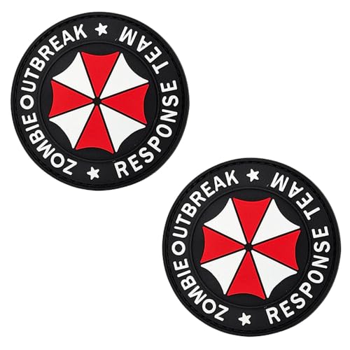 2 Stück PVC ZOMBIE OUTBREAK-Kompatibel mit Lustige Patch Abnehmbare Aufnäher mit Nylon 3D Taktische Flagge Patch für Kleidung Baseballkappe Taschen Jacke Rucksäcke Draussen Weste 2 Stück PVC ZOMBIE OUTBREAK-Kompatibel mit Lustige Patch Abnehmbare Aufnäher mit Nylon 3D Taktische Flagge Patch für Kleidung Baseballkappe Taschen Jacke Rucksäcke Draussen Weste von Tuyatezhi