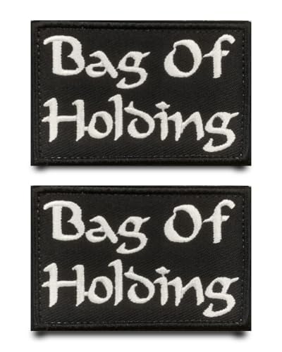 2 Stück bestickter Aufnäher mit Haken und Schlaufe zum Aufnähen, taktische Applikation für Jacke, Kleidung, Rucksäcke, Hüte, Weste, Abzeichen, lustiger, humorvoller Spruch für Kostüme, DIY-Zubehör von Tuyatezhi