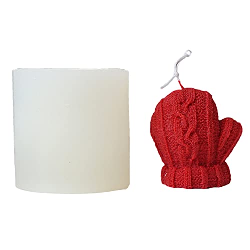 Tuzsocr Kerzenformen 3D Weihnachtshandschuhe Silikonform Kerzenform, Herbstdeko Form, Kerzengießform Weihnachten Für Herstellung Kerzen, Aromasteinen, Schokolade, Seife Für Weihnachten Und Partys Tuzsocr Kerzenformen 3D Weihnachtshandschuhe Silikonform Kerzenform, Herbstdeko Form, Kerzengießform Weihnachten Für Herstellung Kerzen, Aromasteinen, Schokolade, Seife Für Weihnachten Und Partys von Tuzsocr