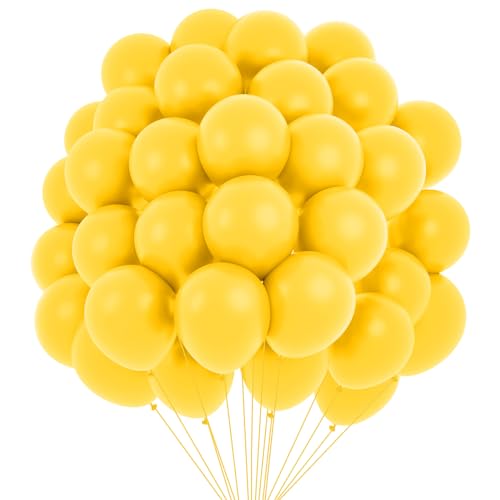 Gelbe Luftballons Yellow Luftballons Gelb Ballon Girlande Luftballons Pastell Luftballons Luftballons Hochzeit 100 Stück Verlobung Hochzeit Deko Helium Luftballon Pastell Party von Twidels