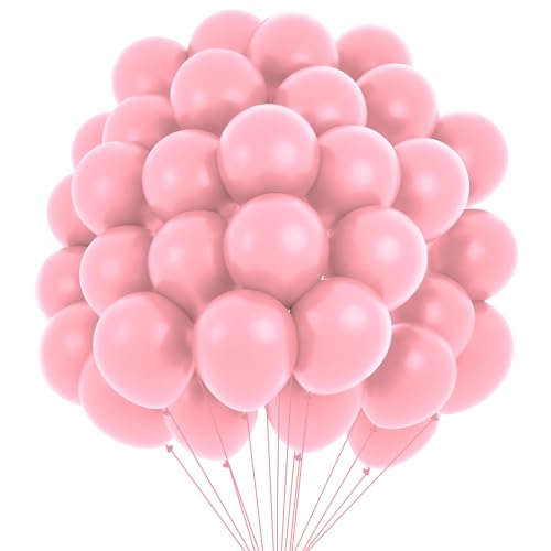 Luftballons Rosa Luftballons Pinke 60 Stück Helium Luftballons Pastell Geburtstag Mädchen Luftballons Girlande Für Geburtstagsdeko Rose, Hochzeitsdeko, Partydeko, Babyparty, Geburtstagsdeko Pink von Twidels