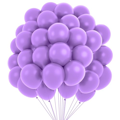 Luftballons Lila Geburtstagsdeko Lila Luftballons 60 Stück Pastell Luftballons Geburtstagsdeko Lila Luftballon Girlande Lila Hochzeit Deko Lila Deko Geburtstag Tischdeko Christmas Balloon von Twidels