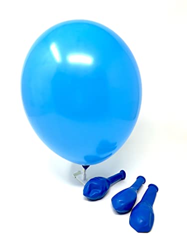 Twist4 Luftballons - Made in EU - Premiumqualität - 100% Naturlatex - Dekorationen für Geburtstage, Babyparties, Hochzeiten und Taufen (cyan, 100 Stück) von Twist4
