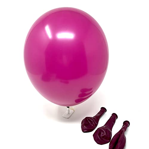 Twist4 Luftballons - Made in EU - Premiumqualität - 100% Naturlatex - Dekorationen für Geburtstage, Babyparties, Hochzeiten und Taufen (grape violet, 100 Stück) von Twist4