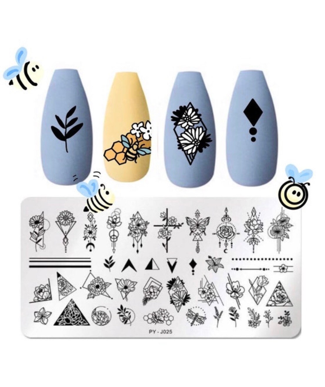 Blumen Nail Art Stamping Platte Nagel Stempel Für Diy Maniküre Werkzeug Stempelplatte, Stanzplatte Für Nägel Blumen Nail Art Stamping Platte Nagel Stempel Für Diy Maniküre Werkzeug Stempelplatte, Stanzplatte Für Nägel von TwistedRealityCrafts