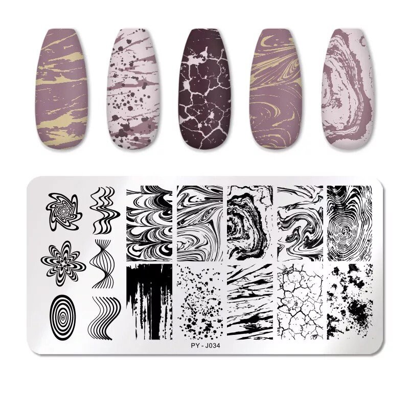 Rocks Art Stamping Platte Nagel Stempel Für Diy Maniküre Nail Werkzeug Stempeln Rocks Art Stamping Platte Nagel Stempel Für Diy Maniküre Nail Werkzeug Stempeln von TwistedRealityCrafts