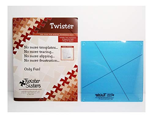 The Twister Sisters Quilt-Lineal für Windräder (ehemals CS Country Schoolhouse Designs) – 20,3 cm Original Twister von Twister Sisters