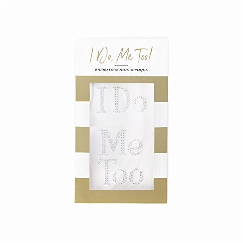 Strass-Aufkleber "I Do" und "Me Too" für Brautpaar Strass-Aufkleber "I Do" und "Me Too" für Brautpaar von Two's Company