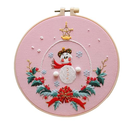 TyCylKu Weihnachten Kreuzstiche Set Ornamente | Kreuzstich-Ornament-Set | Weihnachten DIY Hand Winter Stickset für Anfänger Erwachsene Kinder TyCylKu Weihnachten Kreuzstiche Set Ornamente | Kreuzstich-Ornament-Set | Weihnachten DIY Hand Winter Stickset für Anfänger Erwachsene Kinder von TyCylKu