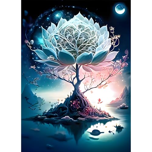 Tyanlenr 5D Baum des Lebens Diamond Painting, DIY 5D Diamond Painting Set, Diamond Painting Erwachsene Kinder, DIY Vollbohrer Baum des Lebens Diamant Malerei für Haus Büro Wanddekoration, 30x40 CM Tyanlenr 5D Baum des Lebens Diamond Painting, DIY 5D Diamond Painting Set, Diamond Painting Erwachsene Kinder, DIY Vollbohrer Baum des Lebens Diamant Malerei für Haus Büro Wanddekoration, 30x40 CM von Tyanlenr
