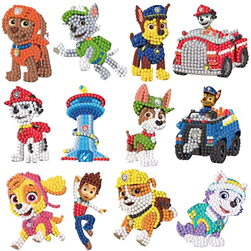 Diamantmalerei Kinder, 12 Stück Diamond Painting Set, Cartoon Hunde Theme Diamant Malerei Kits, Crystal Diamond Painting Hund, DIY Voller Crystal Strass Diamantmalerei Set für Erwachsene Kinder Diamantmalerei Kinder, 12 Stück Diamond Painting Set, Cartoon Hunde Theme Diamant Malerei Kits, Crystal Diamond Painting Hund, DIY Voller Crystal Strass Diamantmalerei Set für Erwachsene Kinder von Tydeus