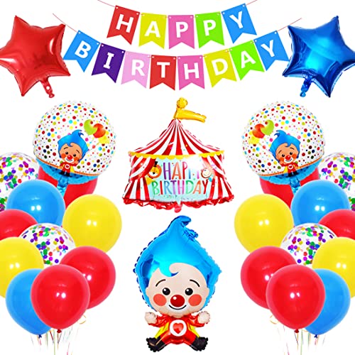 Karneval Party Luftballons,Kindergeburtstag Deko,Luftballon Spielzeug Kinder Mädchen Jungen,Latexballons Folienballon,Thema Geburtstag Baby Shower von Tydeus