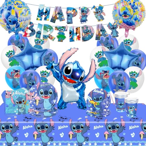Partygeschirr Set,69 Stück Geschirr Tischdekoration Blau,Aluminium Luftballons,Gehören,Teller,Latexballon,Tasse,Tischdecke,Servietten und Pull Flag für Junge Party Geburtstagsdeko Partygeschirr Set,69 Stück Geschirr Tischdekoration Blau,Aluminium Luftballons,Gehören,Teller,Latexballon,Tasse,Tischdecke,Servietten und Pull Flag für Junge Party Geburtstagsdeko von Tydeus