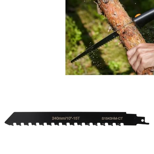 2PCs Hubkolbene Sägen Blätter gefallen Carbid -Beschneidungs ​​-Hubkolben -Sägen -Klingen für Gebäude (10 Inch) von Tyenaza