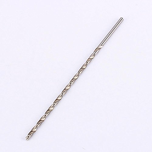 Extra Lange Bohrer, 200mm HSS Spiralbohrer Zylinderschaft Spiralbohrer Lang Balkenbohrer Set für Weichholz, Hartholz, Kunststoff, Gummi Extra Lange Bohrer, 200mm HSS Spiralbohrer Zylinderschaft Spiralbohrer Lang Balkenbohrer Set für Weichholz, Hartholz, Kunststoff, Gummi von Tyenaza