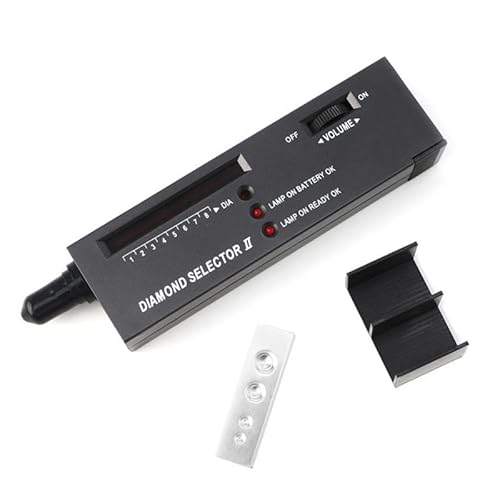 Jewerly Diamant-Tester, Hochpräziser Juwelier-Teststift Für Wärmeleitfähigkeit, Tragbarer Diamant-Auswahlschalter Mit Anzeige Für Schmuck, Jade-Rubinstein Jewerly Diamant-Tester, Hochpräziser Juwelier-Teststift Für Wärmeleitfähigkeit, Tragbarer Diamant-Auswahlschalter Mit Anzeige Für Schmuck, Jade-Rubinstein von Tyenaza