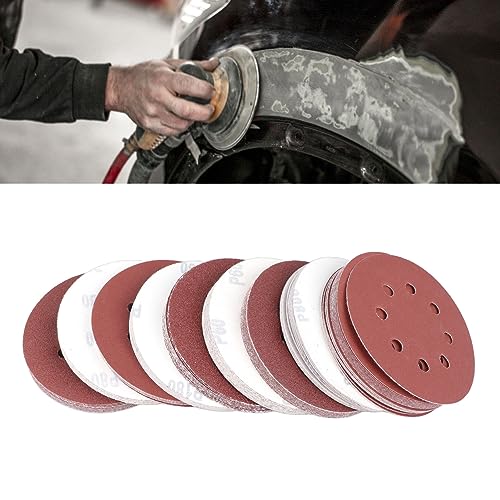 Tyenaza 100pcs 125 -mm -Scheiben -Sandpapier, 5 -Zoll -Sorte 8 Löcher strömen das Schleifwerkzeug 10 Arten von Körnern, für Holzbearbeitung, für Holzbearbeitung Tyenaza 100pcs 125 -mm -Scheiben -Sandpapier, 5 -Zoll -Sorte 8 Löcher strömen das Schleifwerkzeug 10 Arten von Körnern, für Holzbearbeitung, für Holzbearbeitung von Tyenaza