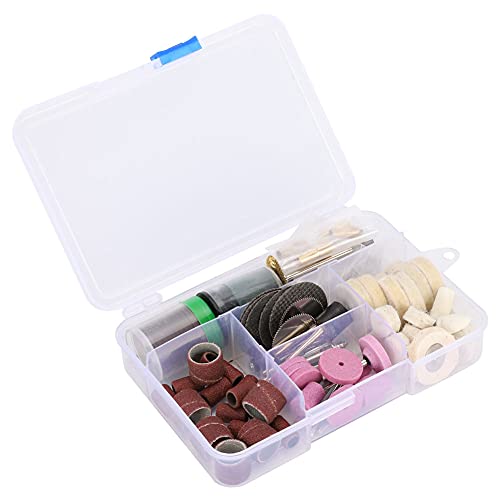 Tyenaza 125-teiliges Rotationswerkzeug-Set, Schleif- und Polierzubehör für Mini-Bohrmaschinen, elektrische Schleifmaschinen Tyenaza 125-teiliges Rotationswerkzeug-Set, Schleif- und Polierzubehör für Mini-Bohrmaschinen, elektrische Schleifmaschinen von Tyenaza