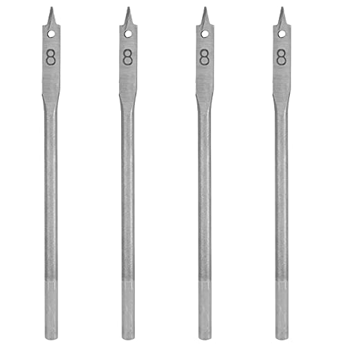 Tyenaza 4pcs Spatenbohrer Bit hoher Kohlenstoffstahl Holzloch Sägekutter Holzbearbeitungswerkzeug 8mm Tyenaza 4pcs Spatenbohrer Bit hoher Kohlenstoffstahl Holzloch Sägekutter Holzbearbeitungswerkzeug 8mm von Tyenaza