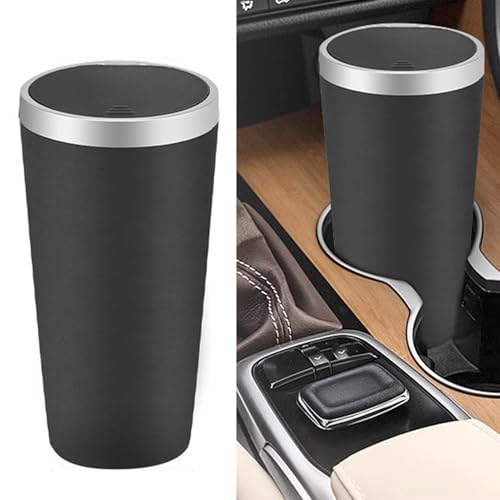 Tyenaza -Auto Mülleimer, durlesen waschbarer leckofter Mini -Auto -Becher -Halter Mülldose mit Deckel für Auto Tyenaza -Auto Mülleimer, durlesen waschbarer leckofter Mini -Auto -Becher -Halter Mülldose mit Deckel für Auto von Tyenaza