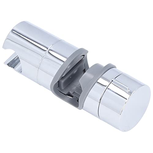 Tyenaza Duschgleitschienen-Stangenhalter, 360 Grad Verstellbare Gerade Klemme, ABS-Chrom, Für 18–25 Mm Rohre von Tyenaza