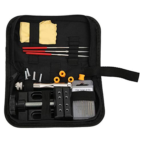Tyenaza Hand Pin Vice Set Hnad Bohrbank Klemme Spiralbohrbitdatei Kit für allgemeine Zwecke von Tyenaza