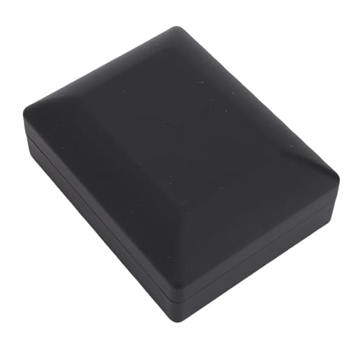 Tyenaza LED -Anhänger Halskette Geschenkbox mit LED -Licht, Samtschmuck Aufbewahrungsposition Hülle für Hochzeitstag Geburtstag (Black) von Tyenaza