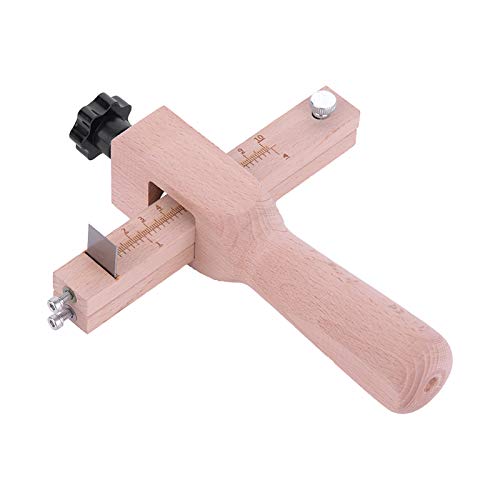 Tyenaza Lederstreifen- und Riemen-Gürtelschneider, Leder DIY Professionelles verstellbares Handschneidewerkzeug mit 5 Klingen Tyenaza Lederstreifen- und Riemen-Gürtelschneider, Leder DIY Professionelles verstellbares Handschneidewerkzeug mit 5 Klingen von Tyenaza