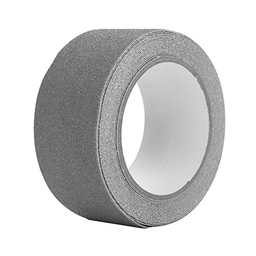 Tyenaza Antirutsch Klebeband Rutschfestes Klebeband Anti-Rutsch-Klebeband für Treppenstufenboden-Sicherheitsdekoration 5M * 5cm 8 Arten 8(Grau) von Tyenaza