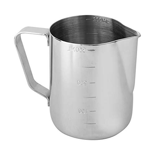 Tyenaza Wachs-Schmelztopf, Edelstahl-Kerzenwachs-Schmelz-Ausgießbecher, Kerzenherstellungstopf, DIY-Kerzenwerkzeug mit Griff(350ml) von Tyenaza