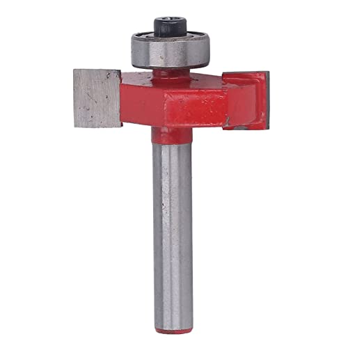 Tyenaza t Typ Router Bit, kugelförmige Wolfram -Legierung PTFE -Beschichtung Holzbearbeitungsschneider (1/4x3/8) von Tyenaza