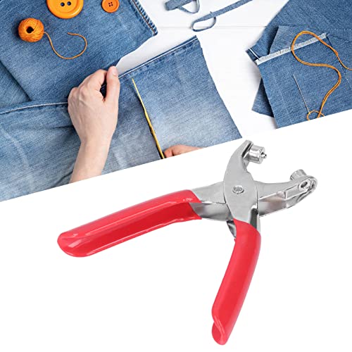 Watch Belt Leather Hole Puncher Plier Round Hole Punch Pliers, Shoe Strap Punch Hole Tool Small Hole Punching with 100 Pcs 4mm Button Watch Belt Leather Hole Puncher Plier Round Hole Punch Pliers, Shoe Strap Punch Hole Tool Small Hole Punching with 100 Pcs 4mm Button von Tyenaza