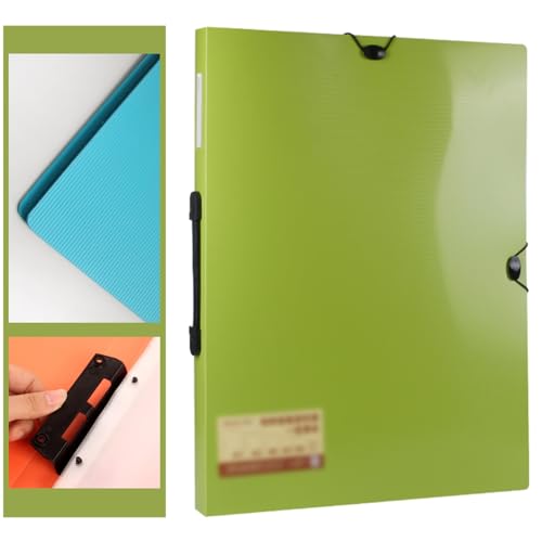 A1-Kunstordner ist geeignet for 24 x 36 Zoll große Poster/594 x 841 mm große Papiere, Kunststoffordner mit 8 Kunststoffhüllen, Präsentationsbuch for Baustelle/Büro/Zuhause(Gn,8 page 94.5x66.4x2.9cm) A1-Kunstordner ist geeignet for 24 x 36 Zoll große Poster/594 x 841 mm große Papiere, Kunststoffordner mit 8 Kunststoffhüllen, Präsentationsbuch for Baustelle/Büro/Zuhause(Gn,8 page 94.5x66.4x2.9cm) von Tyewomiy