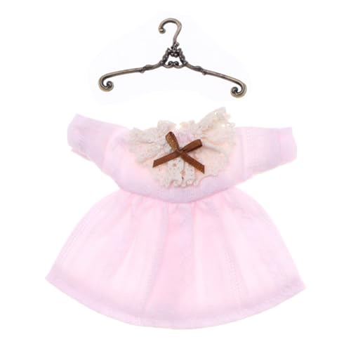 Tyinerc Miniatur-Kleidung für Puppen, Kleid für Puppenhaus | Miniatur-Kostüme für Plüschtiere, elegante Outfits, Miniatur-Wohnaccessoires von Tyinerc
