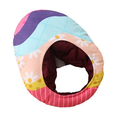 Tyinerc Ostereierhut mit Karikatureiern, bunt, weich, für Osterkleidung, Cosplay-Kostüme für Partys von Tyinerc