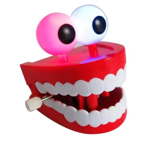 Tyinerc Spielzeug mit Zähnen zum Aufziehen, klappernde Zähne, Fidget Toy Wind Up Zähne | Tischdekoration für Interaktion und Entspannung zwischen Freunden in der Familie, für Klassenzimmer, Zimmer Tyinerc Spielzeug mit Zähnen zum Aufziehen, klappernde Zähne, Fidget Toy Wind Up Zähne | Tischdekoration für Interaktion und Entspannung zwischen Freunden in der Familie, für Klassenzimmer, Zimmer von Tyinerc