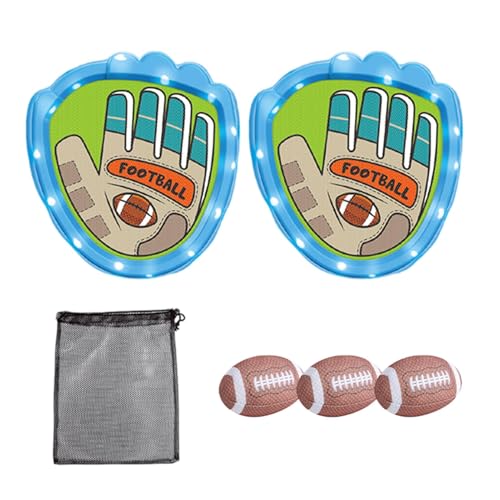 Tyinerc Sport-Spielset zum Werfen und Fangen, Ballfängerspiel – Ballwurfspielzeug, Strandwurfspiel, für Karneval, im Freien, Treffen von Tyinerc