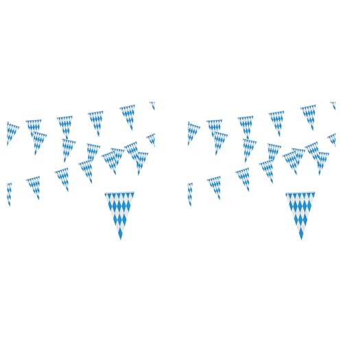 Tynmoel 2Stück 10M Bayerische Girlande Dekoration Oktoberfest Oktoberfest Wimpel Bayerische Banner Foto Prop Tynmoel 2Stück 10M Bayerische Girlande Dekoration Oktoberfest Oktoberfest Wimpel Bayerische Banner Foto Prop von Tynmoel
