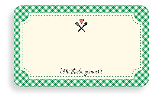 TYPOGRAPHUS 210 selbstklebende Etiketten zum Beschriften - 63x38 mm - Ablösbare Papieraufkleber für Gläser, Marmelade, Einmachgläser (SW5) von Typographus