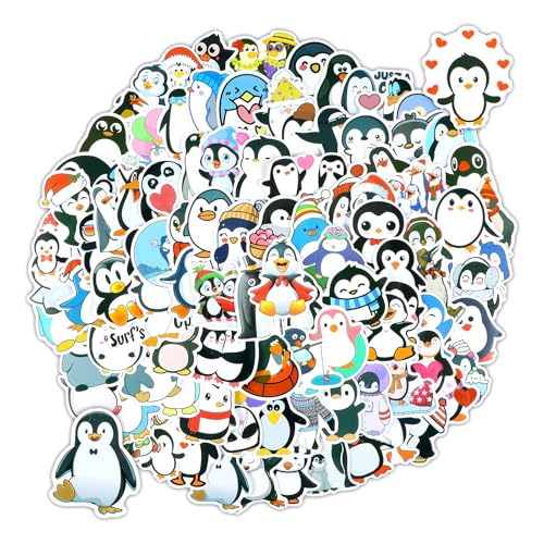 Tyqour 100 Stück Nette Pinguin Aufkleber für Laptop,Süße Pinguin Sticker Pinguin Cartoon Tier Aufkleber Pinguin Geschenk für Kinder Teens Jungen,Pinguin Stickers für Skateboards Tablets Kühlschränke Tyqour 100 Stück Nette Pinguin Aufkleber für Laptop,Süße Pinguin Sticker Pinguin Cartoon Tier Aufkleber Pinguin Geschenk für Kinder Teens Jungen,Pinguin Stickers für Skateboards Tablets Kühlschränke von Tyqour