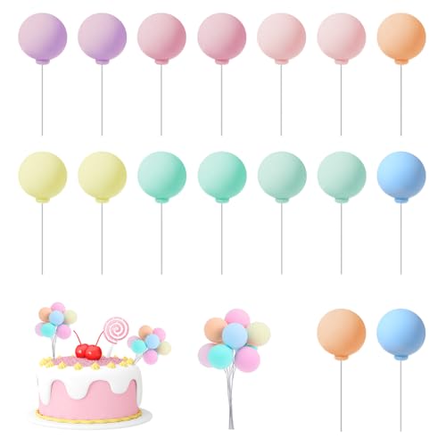 Tyqour 16 Stück Bunt Tortendeko Kugeln Kuchen Deko Kugeln DIY Mini Ballon Cupcake Einsatz Tortendeko Luftballons Tortendeko Ballons für Geburtstagsfeier Hochzeit Jahrestag Babyparty Tyqour 16 Stück Bunt Tortendeko Kugeln Kuchen Deko Kugeln DIY Mini Ballon Cupcake Einsatz Tortendeko Luftballons Tortendeko Ballons für Geburtstagsfeier Hochzeit Jahrestag Babyparty von Tyqour