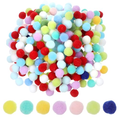 Tyqour 300 Stück Bunte Pompons zum Basteln, Filzkugeln Bunt Klein, Mini Pompons Bunt 10mm Pompoms zum Basteln für Kinder, Filzkugeln zum Basteln für Ostern DIY Kreativen Handwerk Dekorationen Tyqour 300 Stück Bunte Pompons zum Basteln, Filzkugeln Bunt Klein, Mini Pompons Bunt 10mm Pompoms zum Basteln für Kinder, Filzkugeln zum Basteln für Ostern DIY Kreativen Handwerk Dekorationen von Tyqour